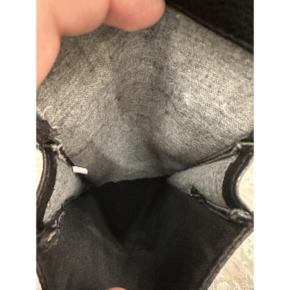 Vintage American Airlines Travel Kit Faux Leather Bag Crossbody Strap - Picture 8 of 10